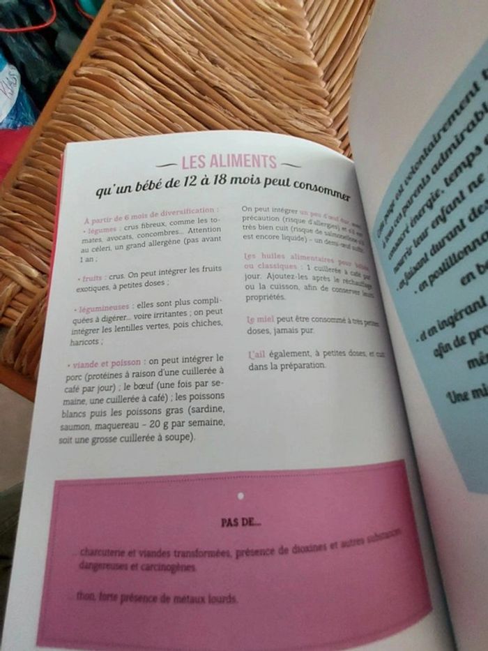 Livre recettes pour bébé neuf - photo numéro 7