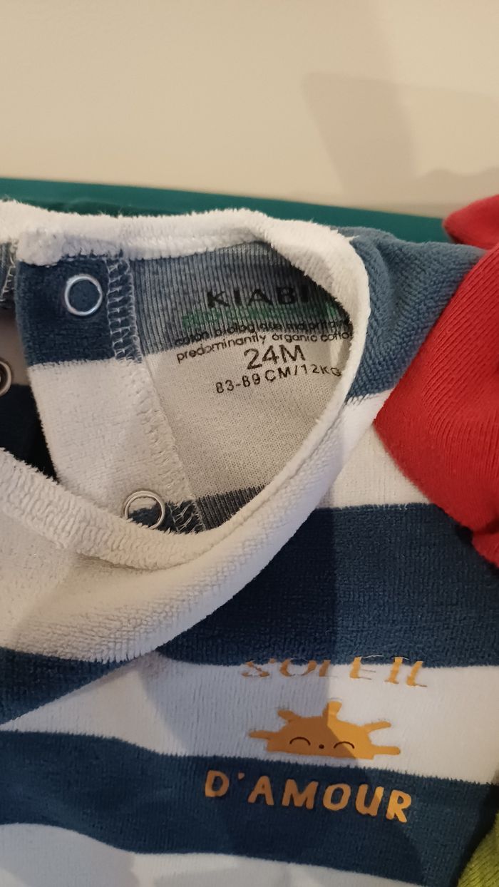 2 pyjamas hiver 24 mois - photo numéro 3