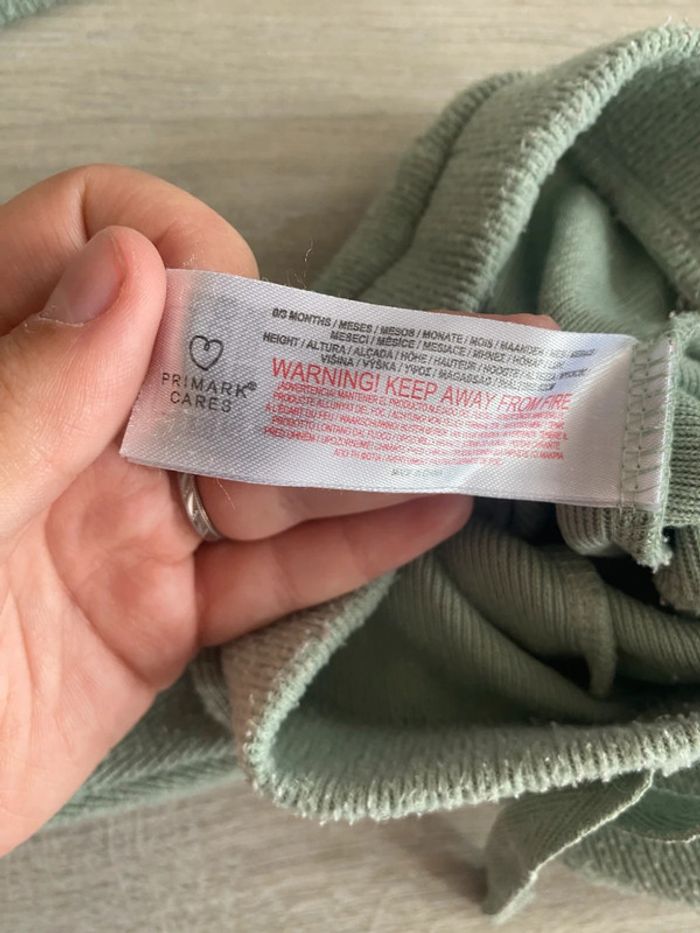Ensemble bébé Primark menthe - photo numéro 7