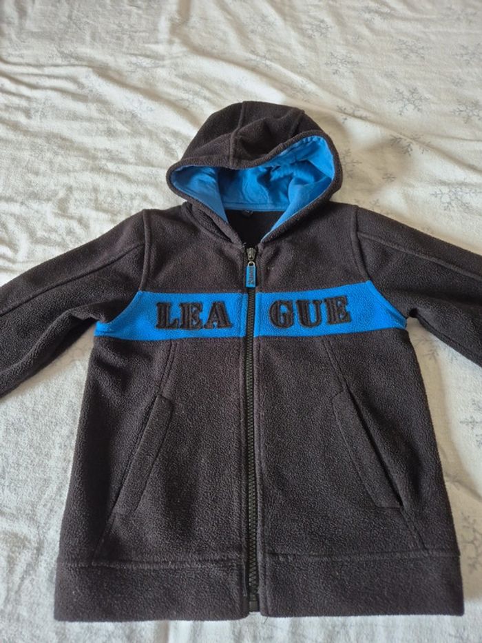 Veste zippé polaire 4 ans - photo numéro 2
