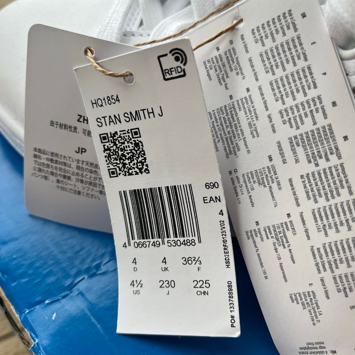 Baskets Adidas Stan Smith taille 36 2/3 - photo numéro 7