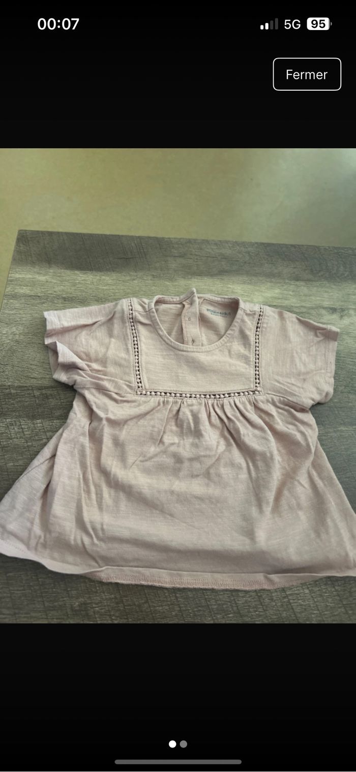 Tee shirt manches courtes