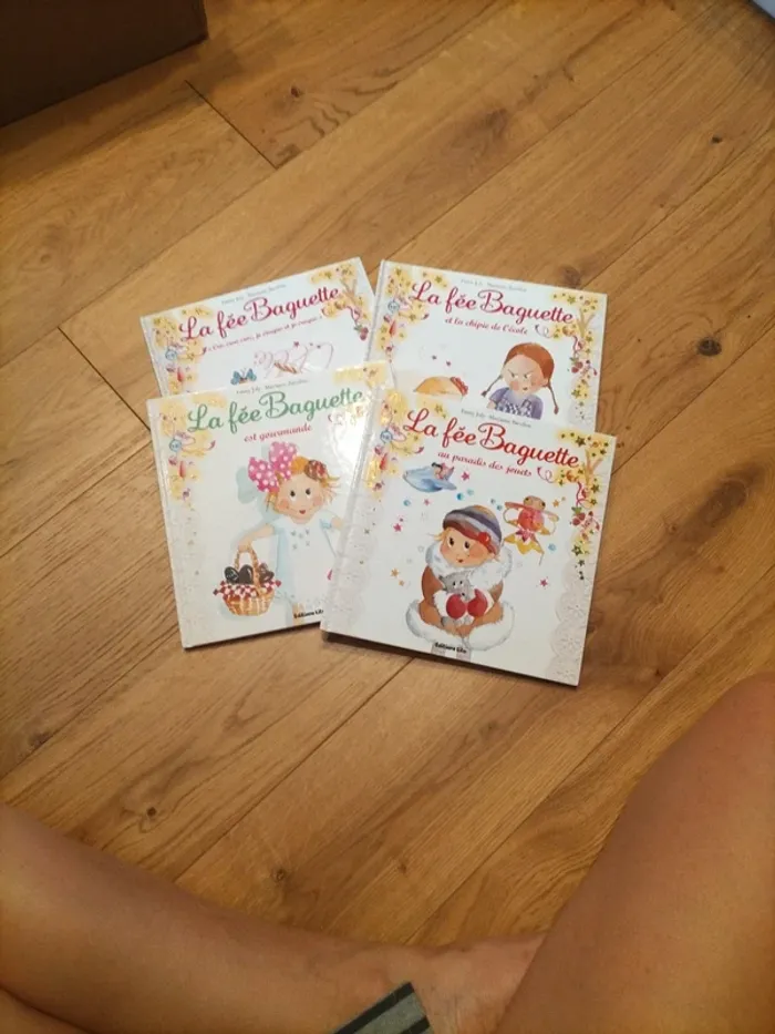 4 livres : La fée baguette.