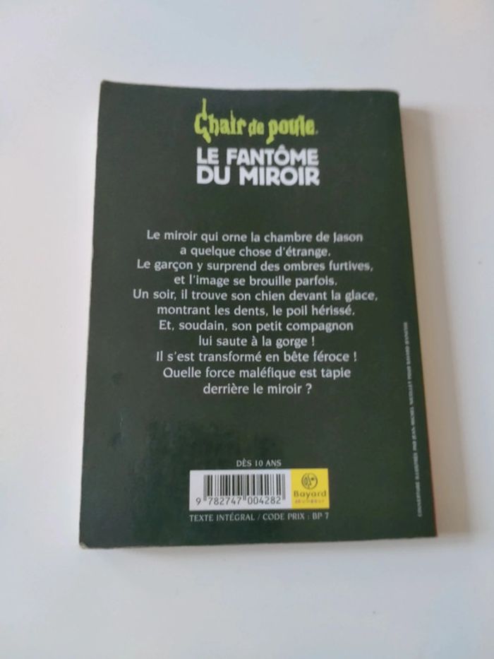 Livre chair de poule le fantôme du miroir - photo numéro 4