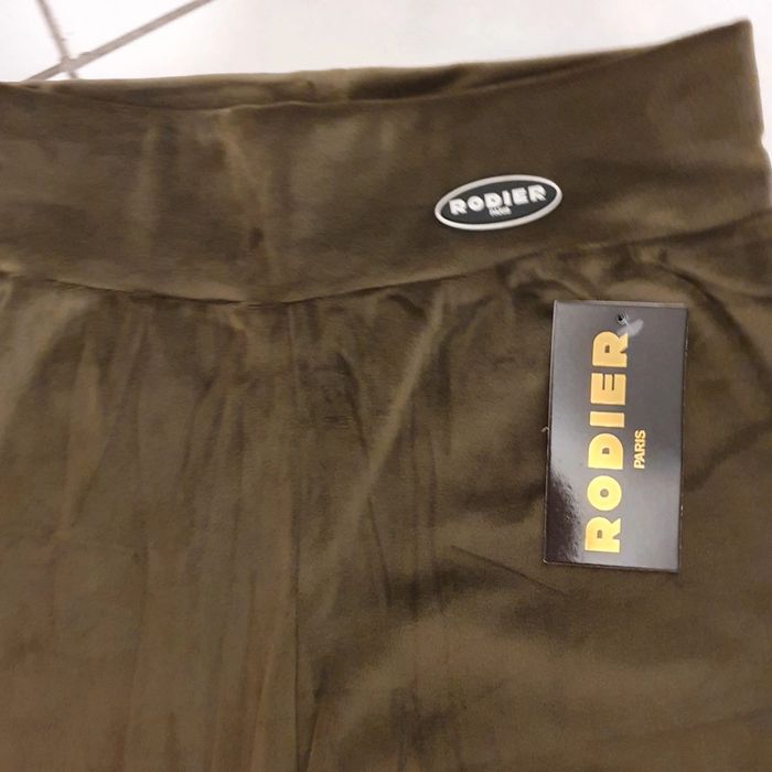 Pantalon femme Rodier vert foncé Taille L/XL - photo numéro 2