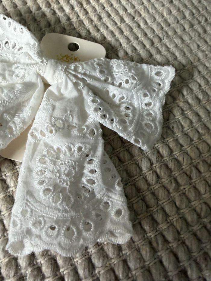 Barrette en tissu pour enfant et bébé - photo numéro 2