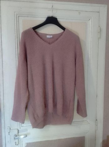 Pull dos décolleté