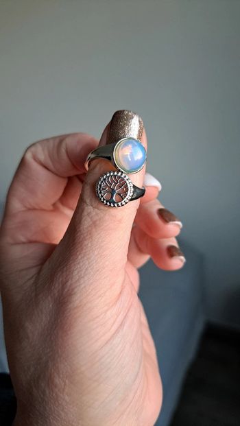 Bague pierre de lune