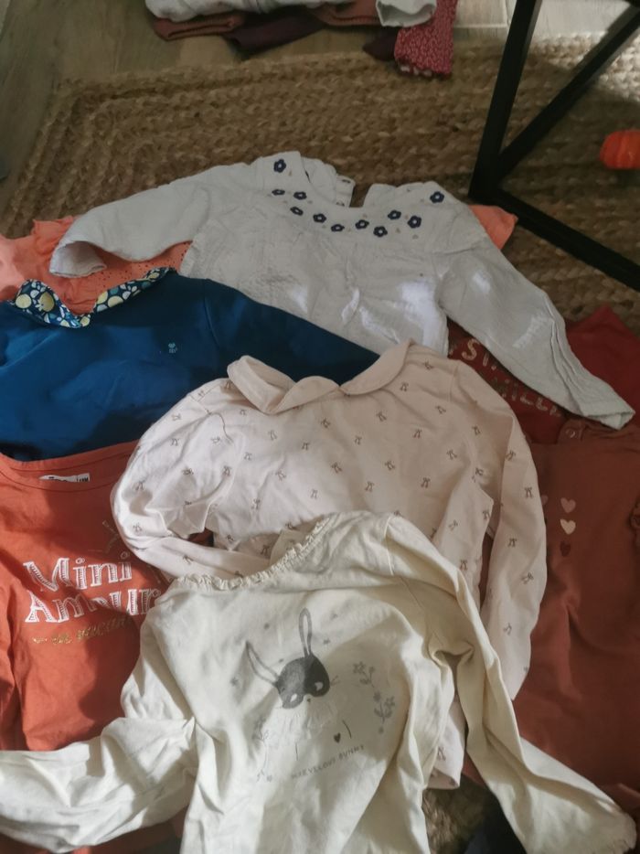 Lot tee shirt 18 mois