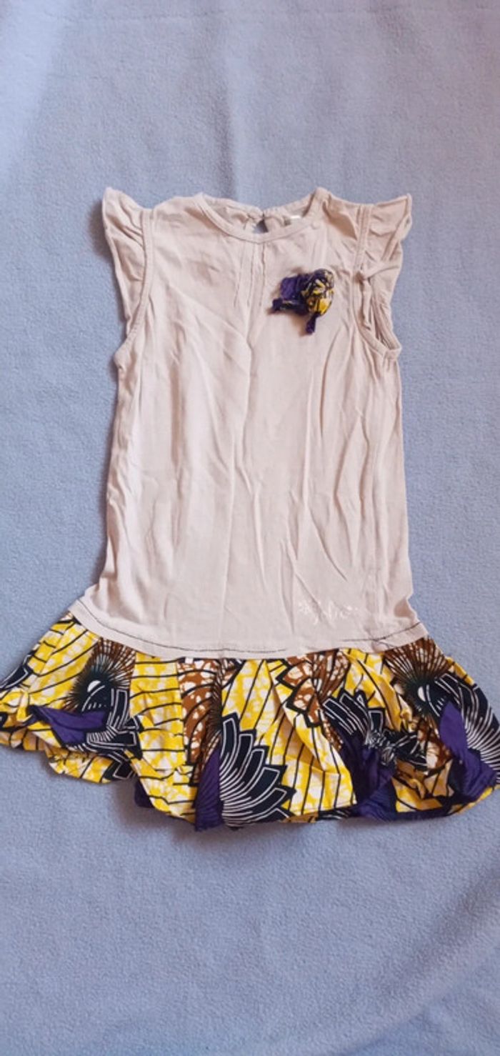 Robe Mes petits cailloux taille 36 mois