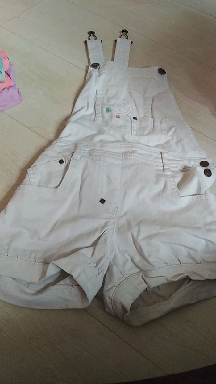 Salopette short