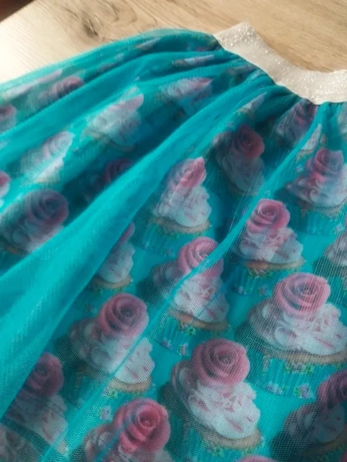 Jupe cup cake et tulle taille 5 ans - photo numéro 2