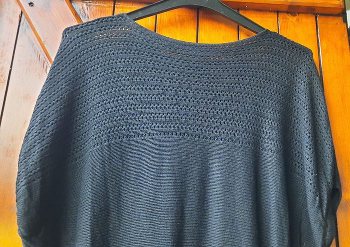 Pull noir, mi-saison, femme, taille 38 - photo numéro 4