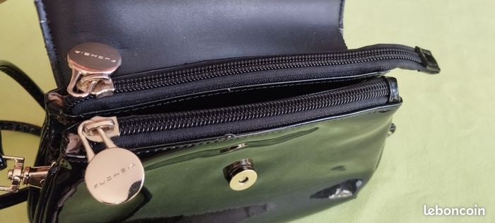 Sac bandoulière vernis - photo numéro 5