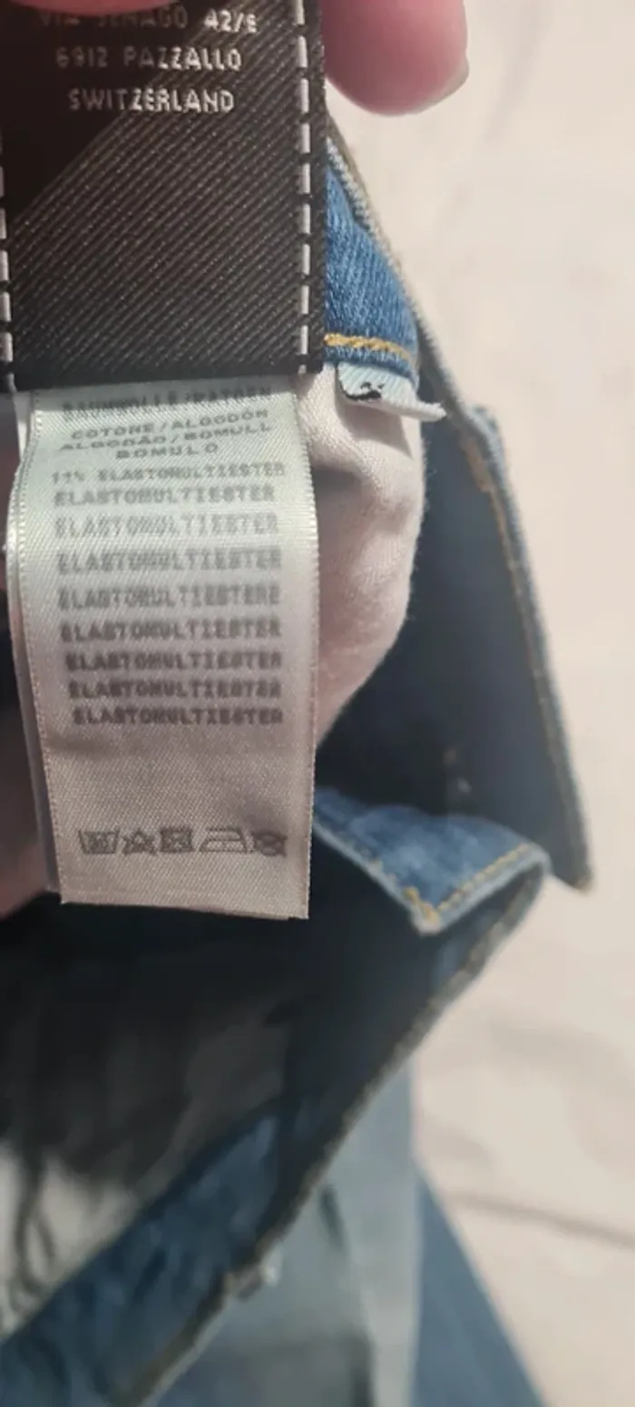 Jean bootcut bleu Seven - photo numéro 8