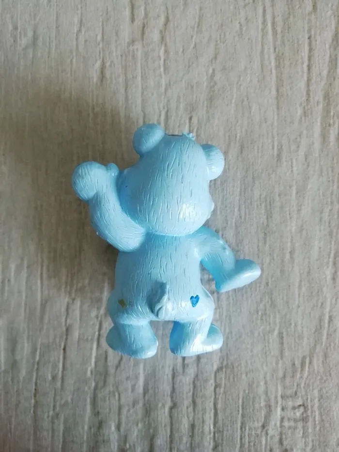 Figurine porte sucette Bisounours touronchon grumpy bear - photo numéro 2