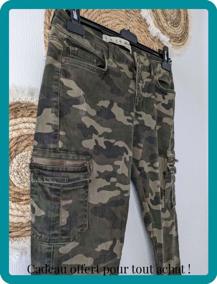 Jean camouflage DenimCo 36 - photo numéro 3