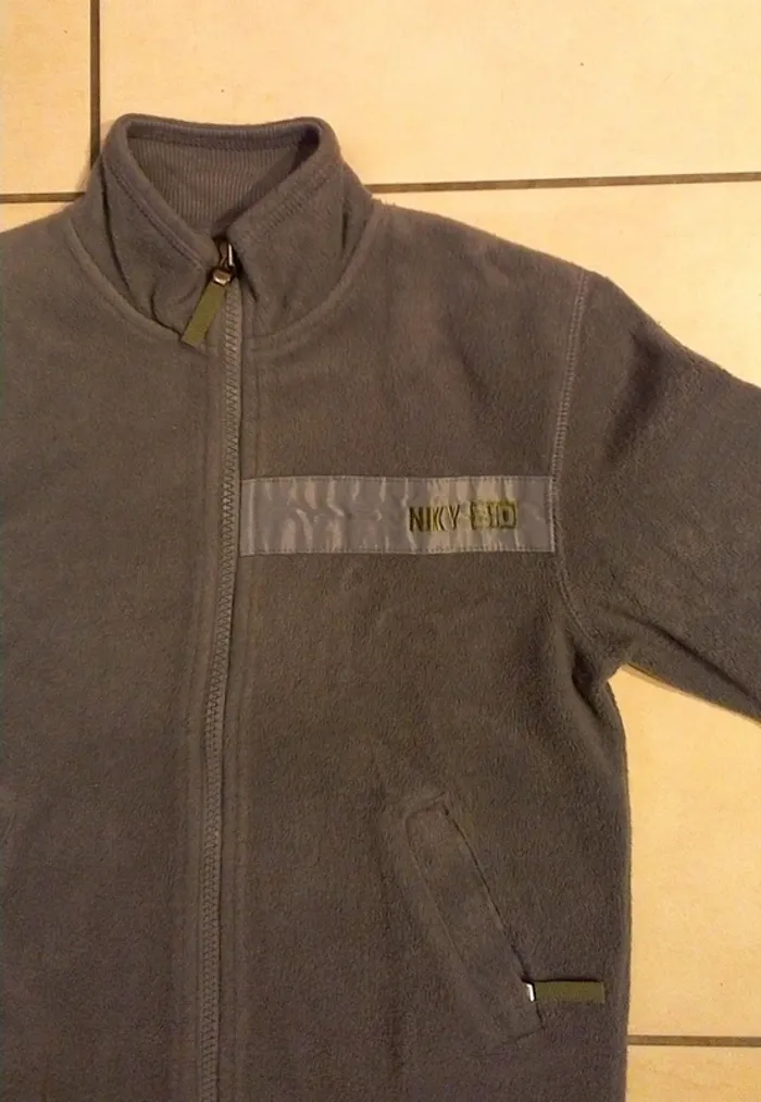 gilet zippé polaire NKY 6 ans - photo numéro 2