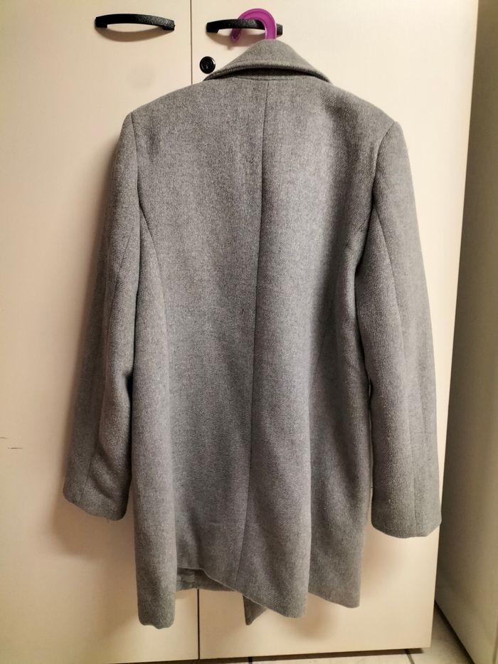 Manteau 3/4 gris - photo numéro 2