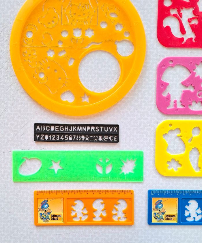 Lot Pochoirs Mandala. - photo numéro 4