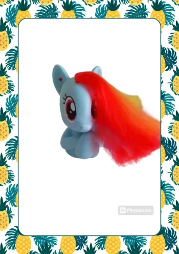 Tête de petit poney à coiffer