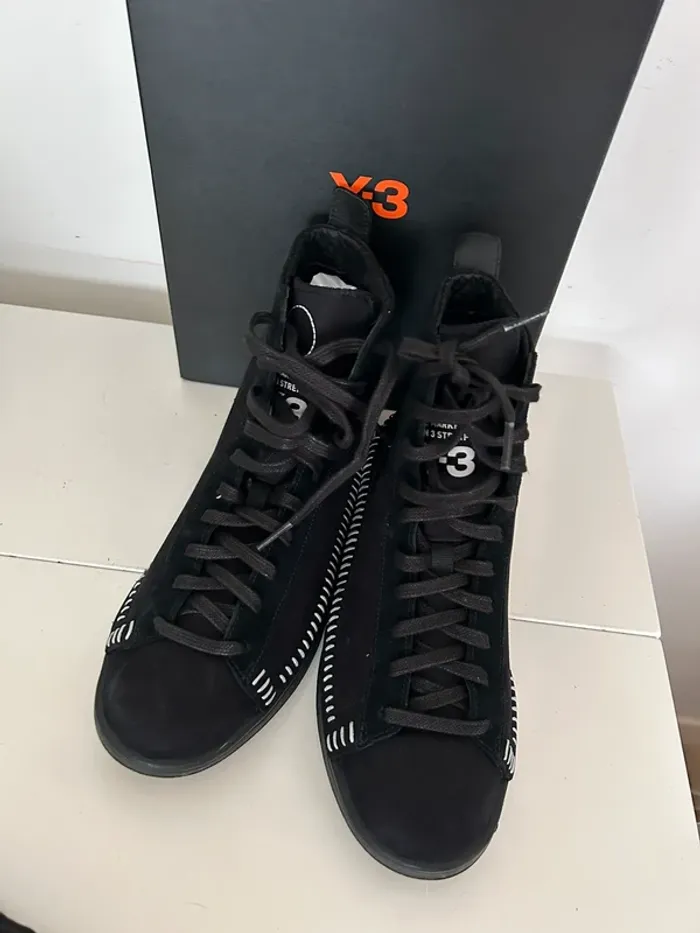 adidas Y-3 Bynder High Black BC0962 noir pointure 38 - photo numéro 5