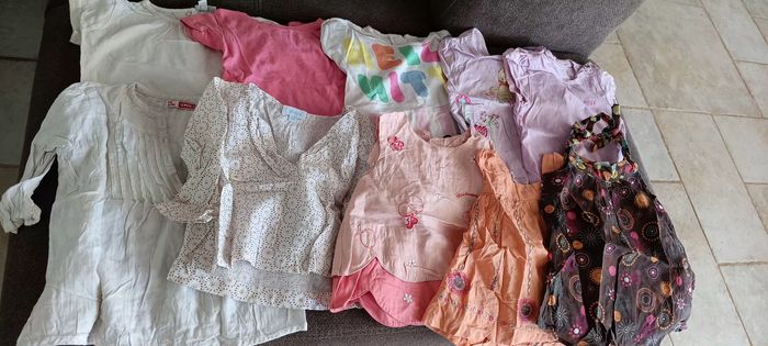 (lot009) Lot 34 vêtements été fille 12 mois - photo numéro 7