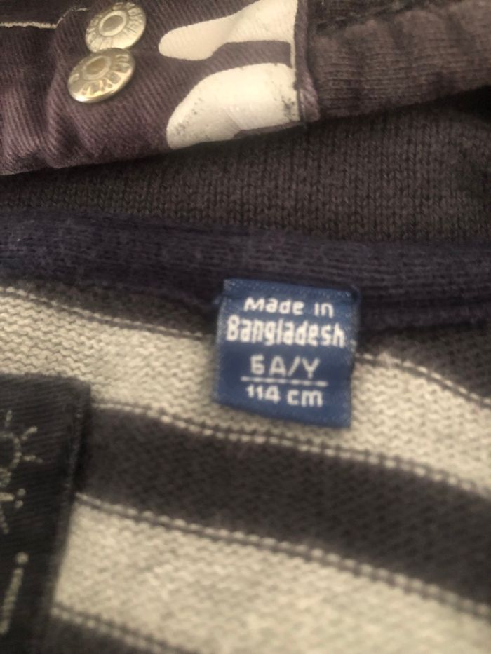 Gilet gris noir 6 ans Okaidi - photo numéro 5