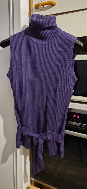 Vend tunique violette ss manches taille 2 et 3