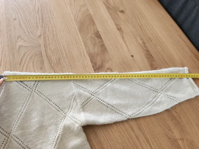 Pull chaud en laine blanc taille 38 40 Jubylee excellent état - photo numéro 7
