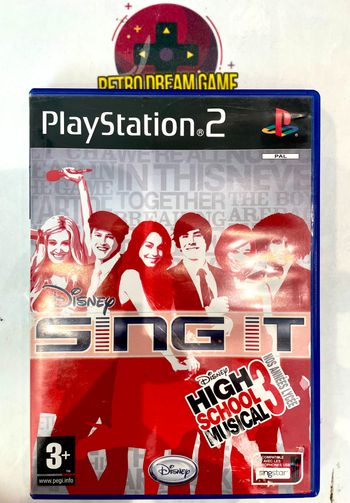 Disney sing it high school musical 3 pour PS2