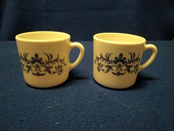 2 tasses à café Sovirel Vintage 