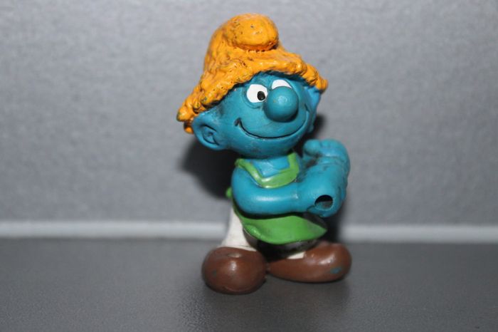 Figurine Schtroumpf Paysan - 1982