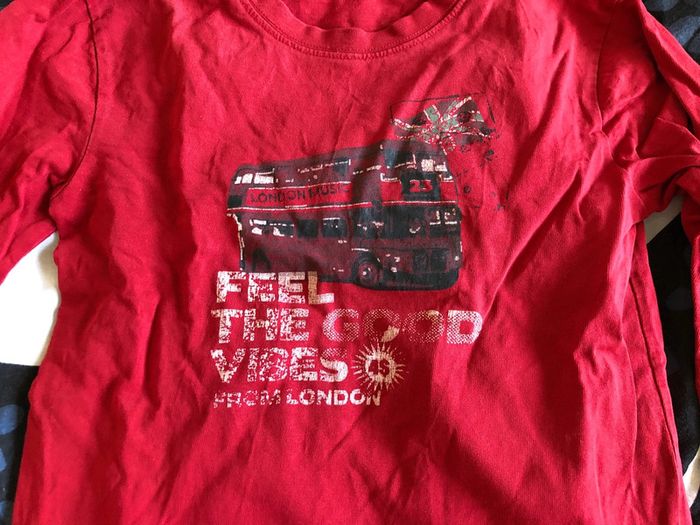 Tee-shirt manches longues orchestra 8 ans - photo numéro 2