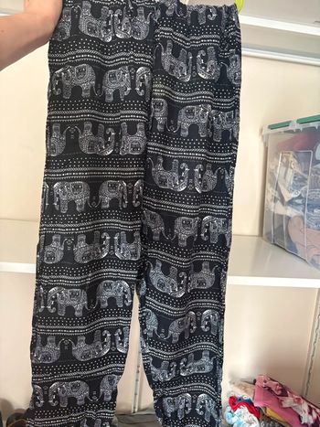 Pantalon léger éléphant