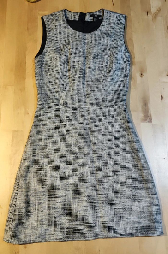 Robe élégante gris chiné H&M