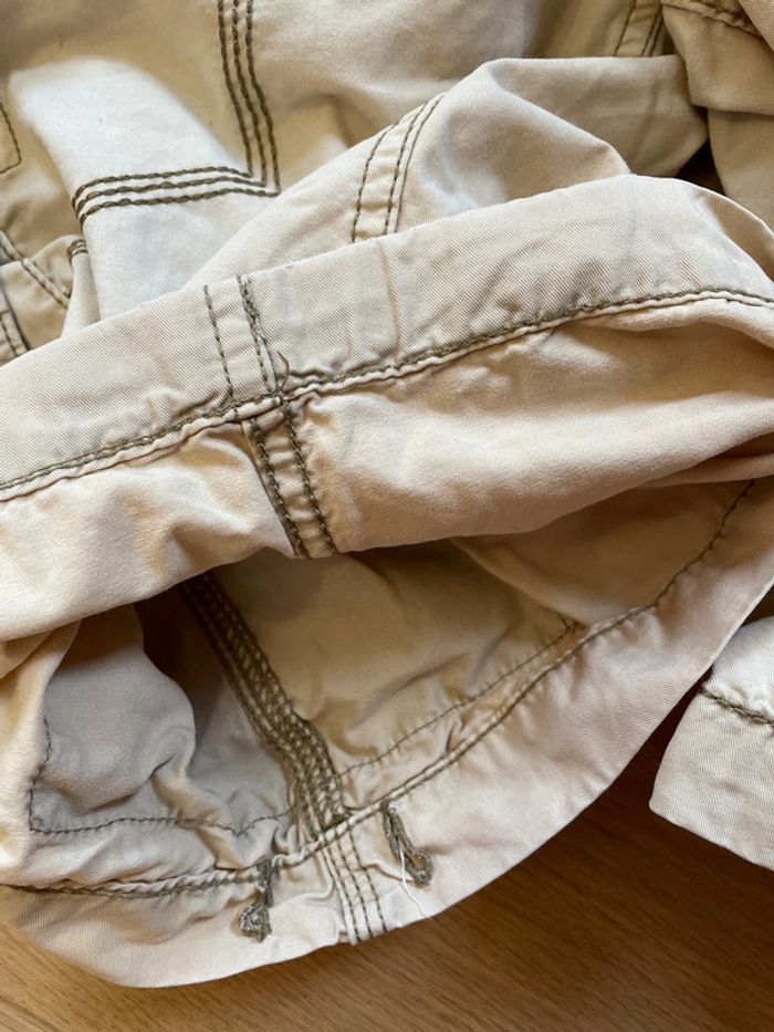 Short beige cargo - Tokyo Laundry - M - photo numéro 8