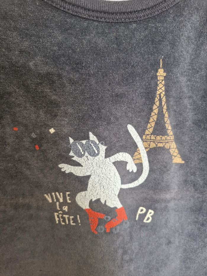 🎯 Ensemble pyjama garçon - Vertbaudet/Petit Bateau - Taille 3 ans - Coton/Ployester - photo numéro 5
