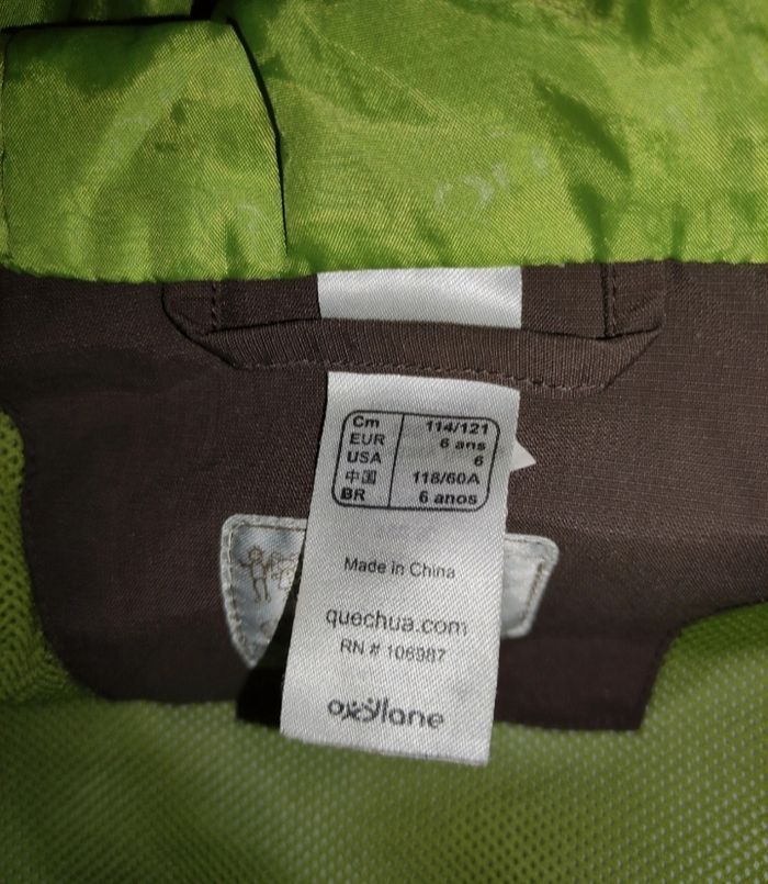 Coupe vent quechua taille 6 ans - photo numéro 3