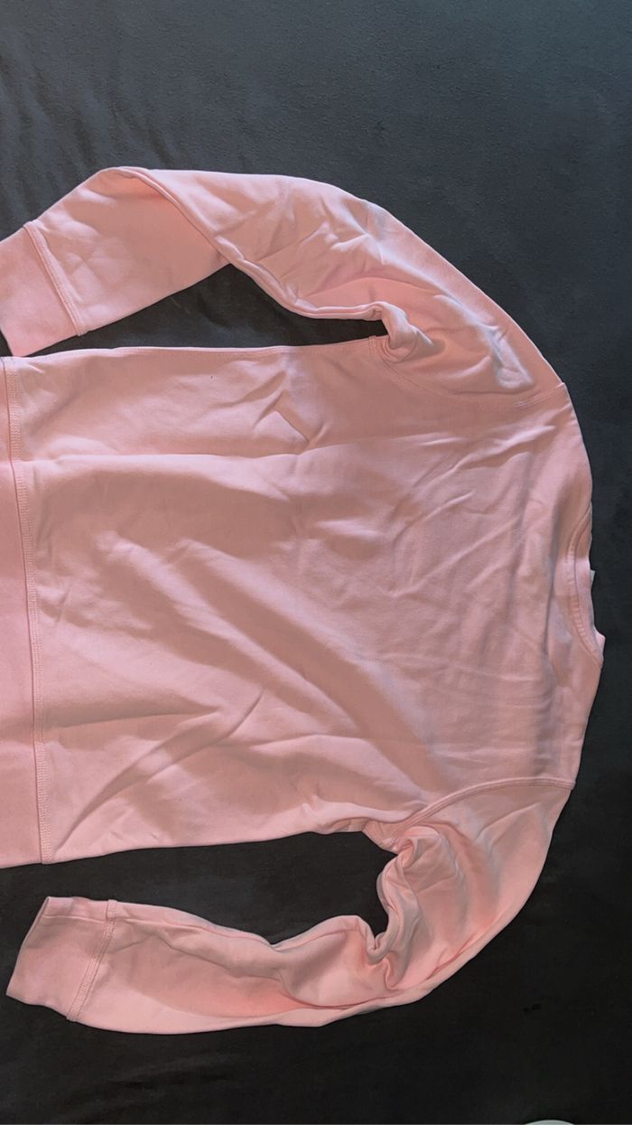 pull nike solo swoosh rose - photo numéro 2