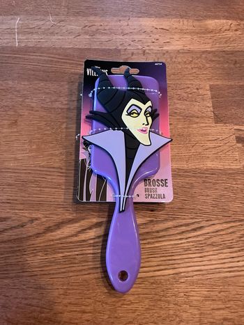 Idée cadeau 🎁 Brosse à cheveux Neuve Disney Villains Maléfique dans la Belle au bois dormant