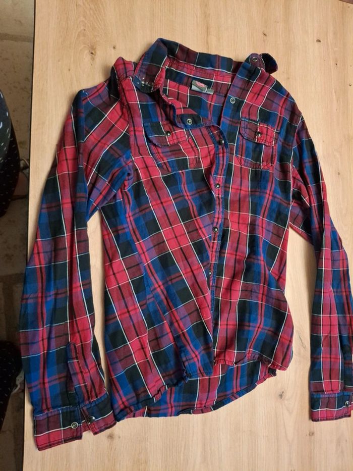 Chemise à carreaux 12 ans Bilook