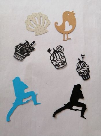 Lot découpe scrapbooking divers (K34)