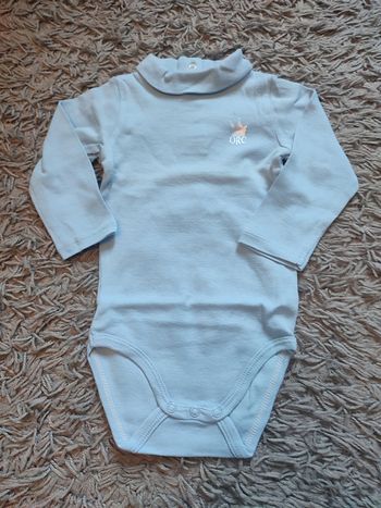 body bleu bébé