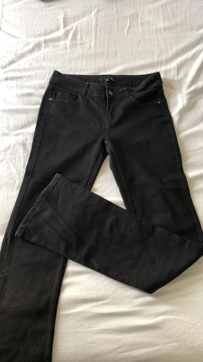 Jeans stretch noir Etam