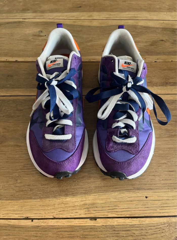 Nike Vaporwaffle sacai Dark Iris - photo numéro 3