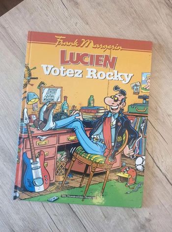 Bande  dessinée Votez  Rocky
