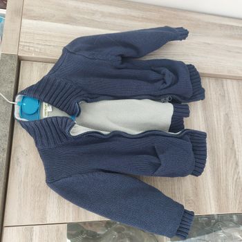 Gilet doublé garçon 4 ans