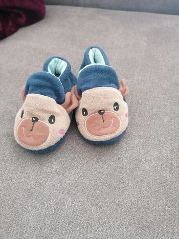 chaussons ourson