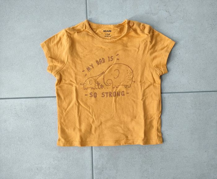 Tee-shirt moutarde - Taille 18 mois